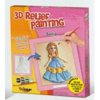 3D reliéf Sonia